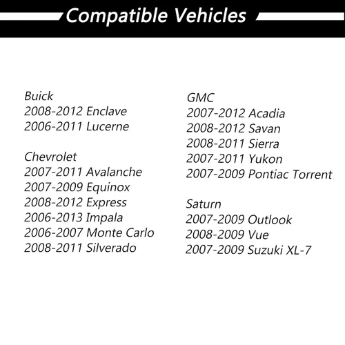 Miniatura 5 de RDBS Arnés de cableado de radio de coche Compatible con 2006-2013 Chevy, 2007-2012 GMC, 2006-2012 Buick, 2007-2009 Sturn Algunos moldes Adaptador