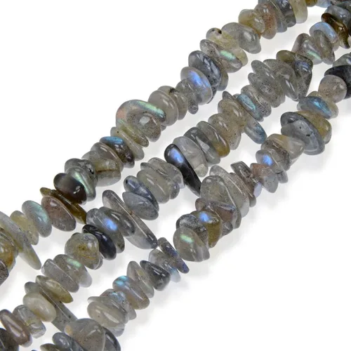 Miniatura 13 de Adabele GZ7-8 - Cuentas planas de chip de moneda plana de lapislázuli azul natural de 45 pulgadas, espaciador de piedra gema irregular