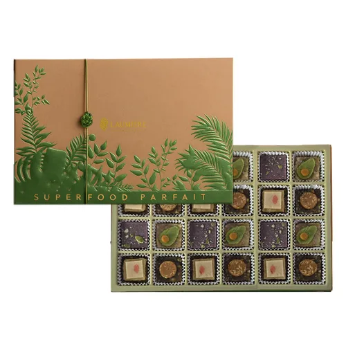 Miniatura 15 de Laumiere Gourmet Fruits – Colección Celebraciones – Cesta de cumpleaños con frutas y frutos secos, pasteles y velas, sin azúcar añadido, sin gluten
