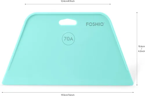 Miniatura 2 de FOSHIO Paquete de 10 herramientas de alisado de papel tapiz para despegar y pegar, más suave para la instalación, kit de papel tapiz flexible