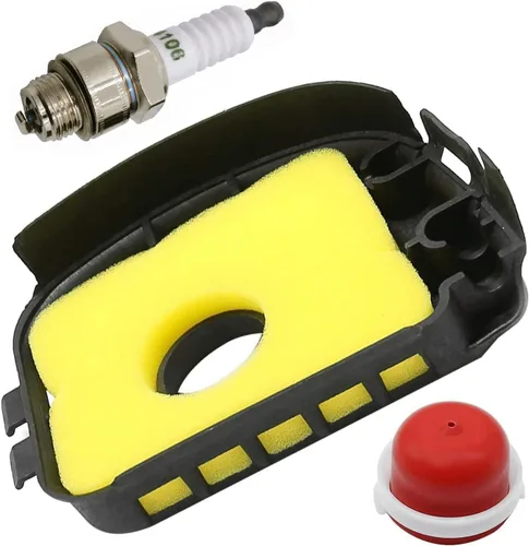 Miniatura 2 de 595660 Filtro de aire de repuesto para cubierta Filtro de aire 799579 Kit 594281 Bombilla de cebador 08P602 09P602 MTD troy Bilt Motores Cortacésped