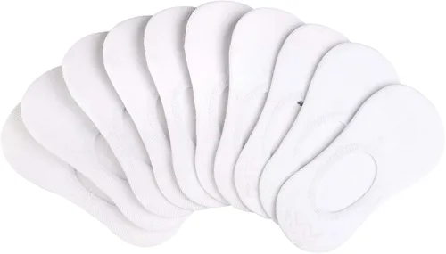 Miniatura 4 de BOOPH 10 pares de calcetines que no se muestran para niñas y niños calcetines antideslizantes de corte bajo para niños de 3 a 12 años