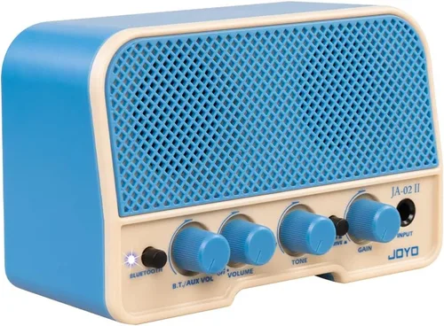 Miniatura 9 de JOYO Mini Amplificador de Guitarra Eléctrica 5W Pequeño Amplificador de Guitarra para Práctica con Bluetooth, Canales Limpios y Overdrive, Portátil