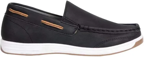 Miniatura 5 de CHERRY POPO Mocasines para niños, zapatos de barco casuales para niños, zapatos de vestir para niños