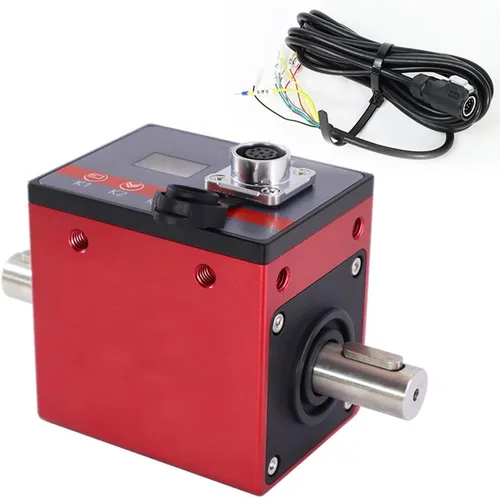 ATO Sensor de par giratorio digital, sensores de par dinámicos de 100 Nm con pantalla LCD para medición de velocidad del motor, señal de salida