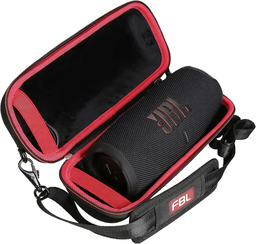 Miniatura 2 de FBLFOBELI Funda rígida de transporte para altavoz Bluetooth impermeable JBL Charge 4/Charge 5, bolsa protectora con correa para el hombro