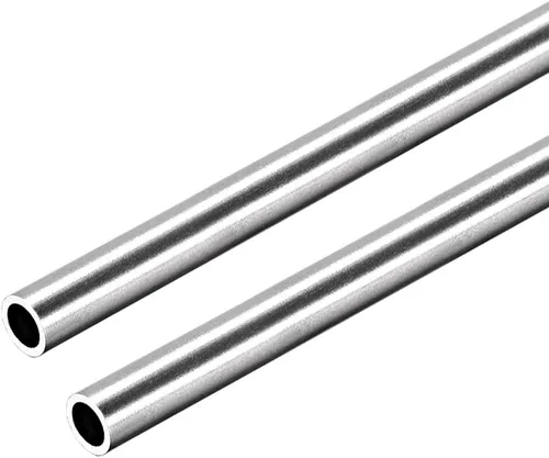 Miniatura 6 de uxcell Tubo redondo de acero inoxidable 304 de 0.236 in de diámetro exterior de 0.016 in de grosor de pared de 9.843 in de longitud, tubo recto sin