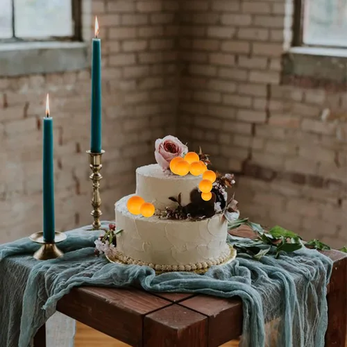 Miniatura 7 de 24 piezas de adornos para pastel con bolas, adornos para pastel con bolas, adornos para pastel con globos de espuma en forma de bola, adornos