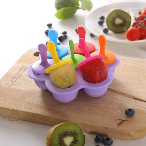 Miniatura 4 de Palitos de paletas para moldes, palitos de moldes para paletas de hielo (7 colores)
