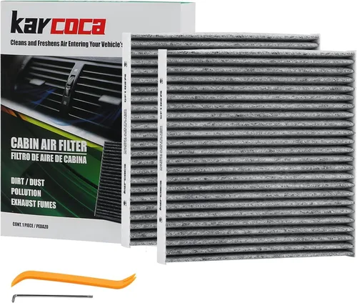 Miniatura 10 de CF11809 Filtro de aire de cabina prémium con carbón activado compatible con CADILLAC CHEVY SILVERADO GMC Sierra 2014 2015 2016 2017 2018 2019 2020