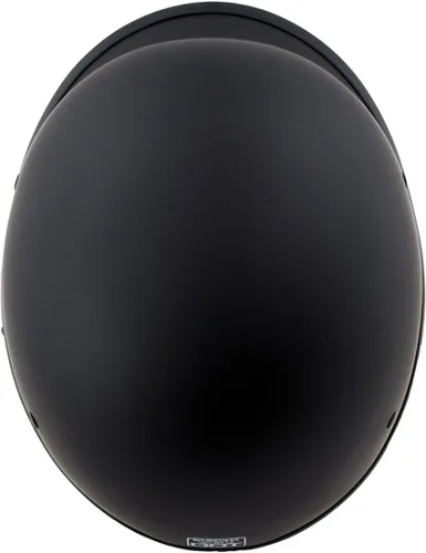 Miniatura 5 de Milwaukee Helmets MPH9750DOT - Casco de media motocicleta negro mate aprobado por puntos para hombres y mujeres, talla L