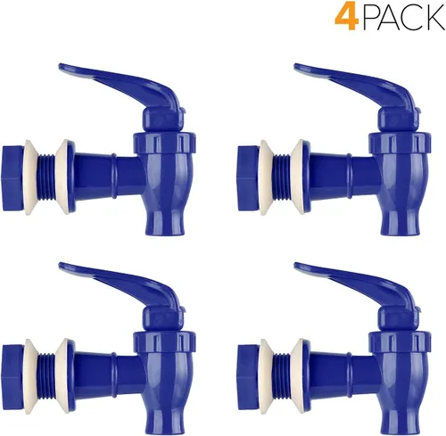 Miniatura 2 de Brio Válvula de repuesto para dispensador de agua, paquete de 4 grifos enfriadores para dispensadores de bebidas, vajillas, refrigeradores y más