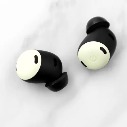 Miniatura 7 de Espuma viscoelástica compatible con almohadillas Pixel Buds Pro, 3 pares de cancelaciones de ruido, ajuste cómodo sin dolor de silicona, accesorios