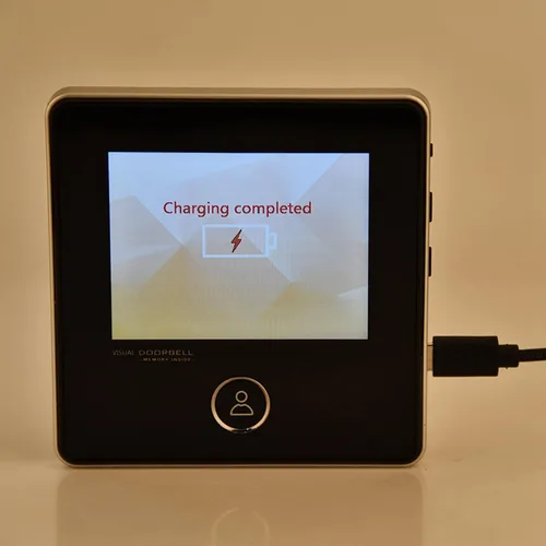 Miniatura 8 de Peephole - Timbre de video de 3 pulgadas, pantalla TFT LCD de 120 grados, timbre visual inteligente con cámara de visión nocturna IR de 1MP