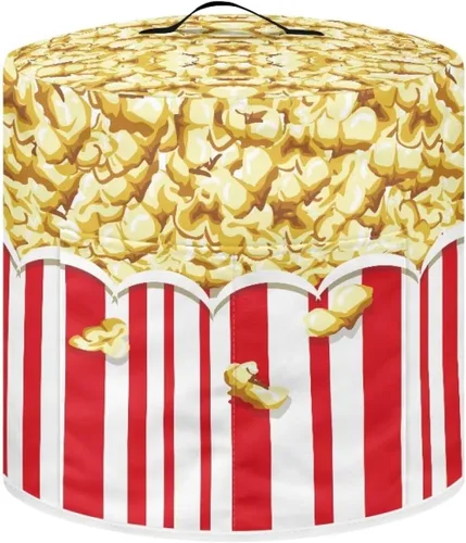 Miniatura 41 de Suobstales Cubierta para aparato con estampado de estrellas de mar de playa, cubierta antipolvo, funda portátil para olla a presión con bolsillo