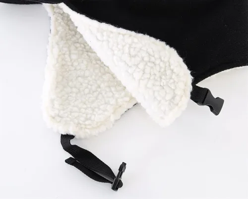 Miniatura 5 de Connectyle Sombreros de invierno cálidos de forro polar para hombre con visera resistente al viento con orejeras