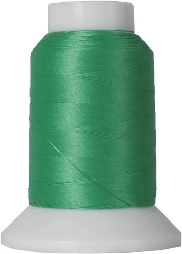Miniatura 38 de Hilo elástico lanudo de Threadart para serger - Bobinas de 1000 m - Hilo de nailon para traje de baño, lencería, tejidos - Negro - Color 9228