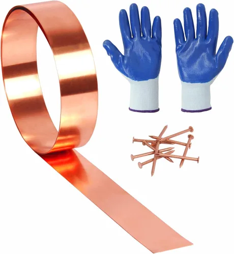 Miniatura 9 de Clavos de cobre – 110 uñas de techo de 1 pulgada – 99.95% clavos de cobre puro para techo, cobre intermitente, árbol, removedor de tocones, raíces