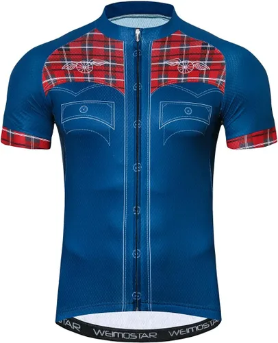 Miniatura 81 de Weimostar Equipo Bicicletas Hombres Deportes Camisas Cómodo Ciclismo Jersey Juventud Al Aire Libre Bicicleta De Montaña