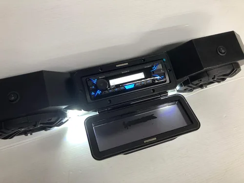Miniatura 3 de Universal Radio Stereo bt Capable Barra de sonido utv Carrito de golf Altavoces pods