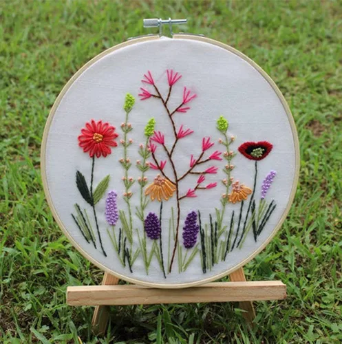 Miniatura 4 de Kissbuty - Tela de lino de algodón para costura, tela de lino blanco para bordar, ropa, manualidades, maceta, decoración, bordado de punto de cruz