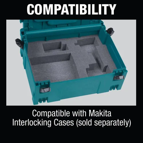 Miniatura 8 de Makita T-02571 Inserto de espuma personalizable para cajas de enclavamiento