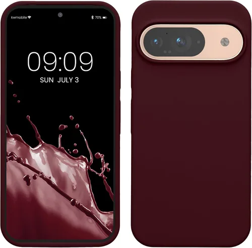 Miniatura 65 de kwmobile Funda Compatible con Google Pixel 6 Pro - Funda de Teléfono de Silicona TPU con Acabado Suave - Azul Caribe