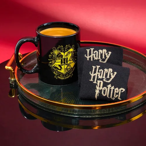 Miniatura 5 de Get Trend Juego de tazas de café y calcetines de Harry Potter, taza de cerámica de 11.5 onzas con calcetines altos, bonitos regalos para mujeres