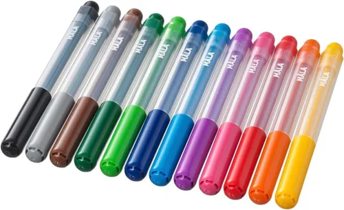 IKEA marcador borrable, 12 unidades), varios colores