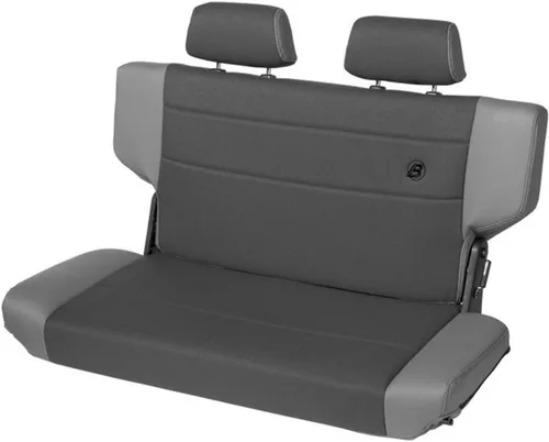 Bestop 3943509 Asiento Trasero Plegable y Reclinable Trailmax IL de Carbón - Jeep 1997-2006 Wrangler