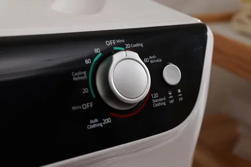 Miniatura 2 de Auertech Secadoras portátiles para lavandería, secadora de ropa de 2.6 pies cúbicos con bañera de acero inoxidable, secadora eléctrica con perilla