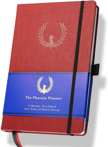 Miniatura 9 de The Phoenix Planner - El mejor calendario diario y agenda para establecer objetivos, aumentar la felicidad y la productividad, diario de gratitud