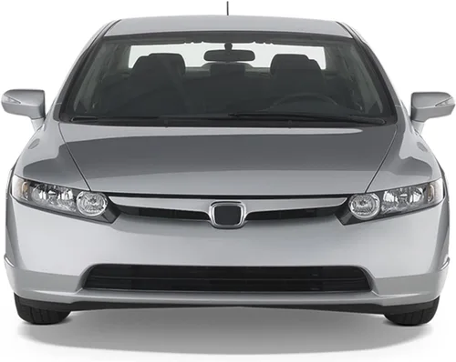 Miniatura 9 de IKON MOTORSPORTS - Alfombrillas compatibles con Honda Civic Sedán 2006-2011, goma de látex para todas las estaciones, interiores resistentes, juego