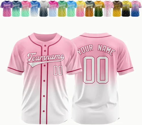 Miniatura 25 de Camiseta de béisbol personalizada, nombre de béisbol personalizado, logotipo de número, camiseta de béisbol personalizada para hombres, mujeres