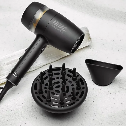 Miniatura 7 de Hot Tools Pro Artist Black Gold Quietair Power Dryer Potente experiencia de secado Zen