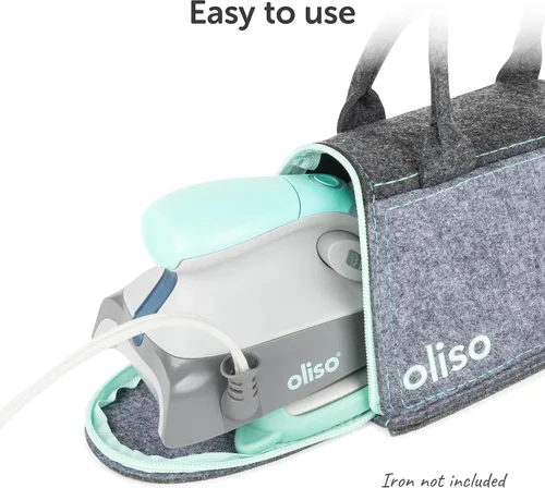 Miniatura 9 de Oliso M3Pro Project Steam Iron with Solemate (Aqua) + Mini Carry Bag (Aqua) + MultiMat Wool Pressing Pad