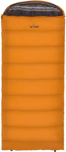 Miniatura 14 de Bolsas de dormir TETON Celsius Regular, 25F, 20F, 0F grados, bolsa para todo clima para adultos y niños, camping fácil y cálido, bolsa de viaje