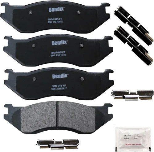 Miniatura 220 de Pastillas de freno delanteras cerámicas Bendix Priority1 CFC2302 para Hyundai Elantra 2021, Sonata 2022-2020, Kia K5 2023-2021
