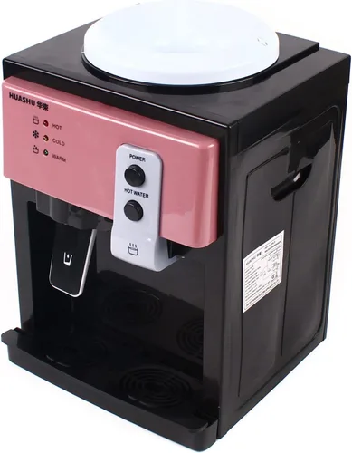 Dispensador de agua, dispensador de enfriador de agua de 5 galones con función de calor de hielo, control automático de temperatura, puede poner 3.5