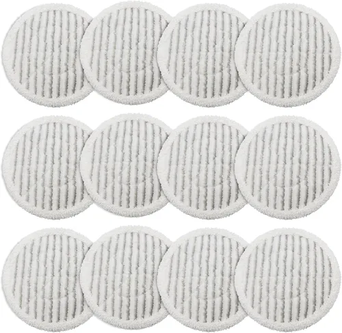 Paquete de 12 almohadillas de repuesto para trapeador de vapor S8201 para Shark S7001 S8001 S7201 S7000AMZ S7000 S7005 S7020 S7001C S7000C Steam