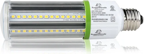 Miniatura 22 de RuggedGrade Serie Aries III de 120 W - Bombilla LED de maíz - 16,400 lúmenes - Blanco brillante 5000K - Base E39 - Regulable - Protección contra