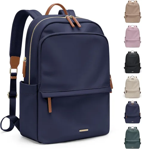 Miniatura 14 de GOLF SUPAGS Mochila para laptop para mujer, bolsa delgada para computadora, trabajo, viajes, universidad, mochila para portátil de 14 pulgadas