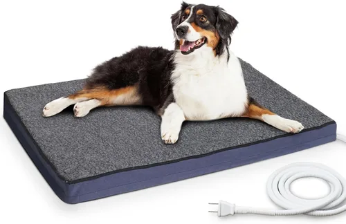 Miniatura 13 de MARUNDA Almohadilla térmica para mascotas al aire libre para perros y gatos – Cama térmica para gatos de espuma viscoelástica 100% impermeable