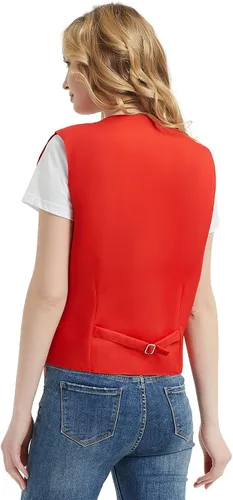 Miniatura 4 de TopTie - chaleco unisex para uniforme de barman, supermercados, voluntarios.