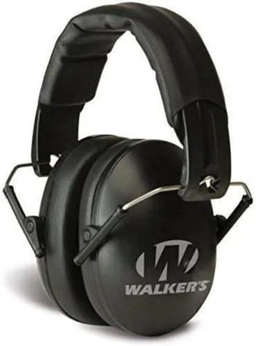 Miniatura 10 de Walker's Protección auditiva plegable ligera unisex para adultos, reducción de ruido de 22 dB, orejeras de bajo perfil Negro/Violeta