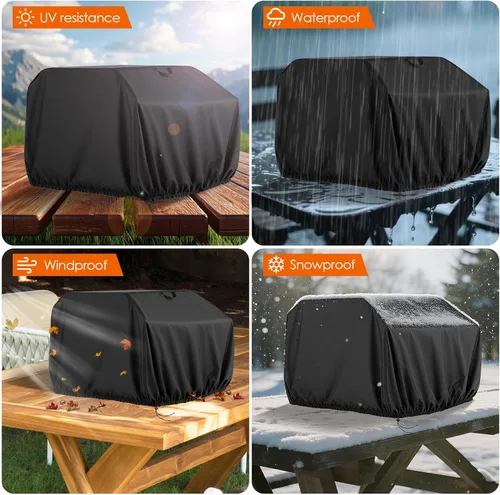 Miniatura 6 de Funda para horno de pizza para Ninja Artisan MO201, impermeable, accesorios para horno de pizza, funda de transporte para exteriores