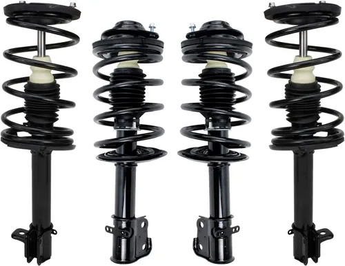 Miniatura 16 de Detroit Axle - 4 piezas de soportes para Toyota 2004 2005 2006 2007 2008 2009 Prius, soportes delanteros y traseros con resortes helicoidales