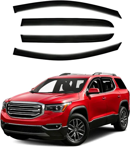 Miniatura 26 de Canvcle RAV4 Rain Guards - Window Visors for Toyota RAV4 2006-2012, Outside-Mount Tape-On Side Window Wind Deflectors for RAV4 Accessories, Vent