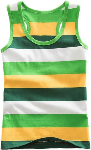 Miniatura 2 de Camisetas sin mangas de algodón suave para niños pequeños, paquete de 3