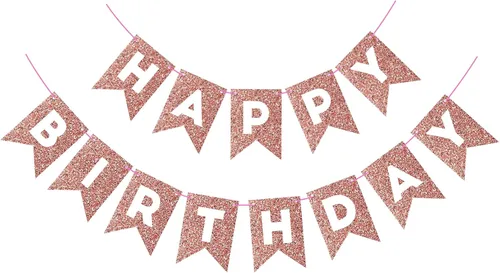 Miniatura 11 de Cartel de feliz cumpleaños marrón para telón de fondo, decoración de fiesta de cumpleaños marrón para niños y niñas, guirnalda de feliz cumpleaños